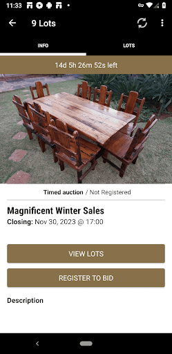 Grove Auctioneers Screen 2