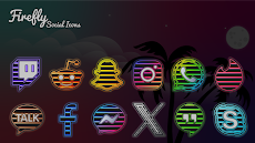 Firefly Neon (Outrun) IconPackのおすすめ画像3