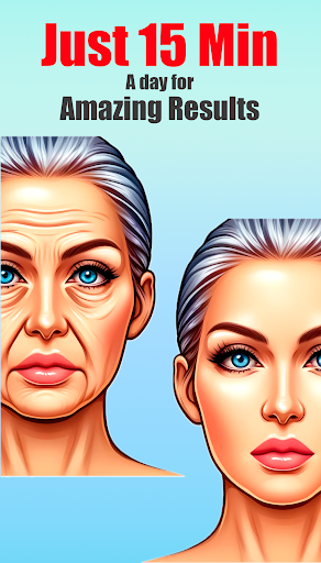 Android application FaceFitto: Face Yoga Exercise screenshort