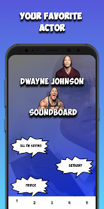 Dwayne Johnson Soundboard