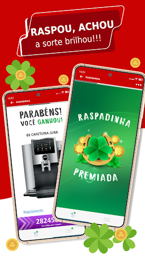 Android application App Campeão screenshort