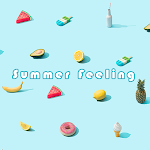 Cover Image of Baixar Summer Feeling Theme +HOME  APK