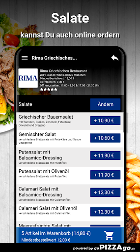 Rima Griechisches Restaurant M