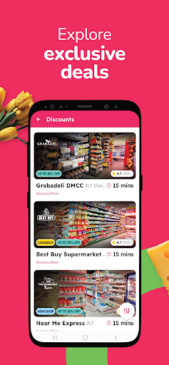Screenshot of InstaShop: Grocery Delivery