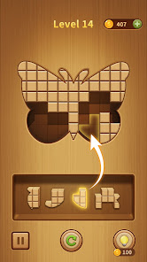 Wood BlockPuz Jigsaw Puzzle  screenshots 2