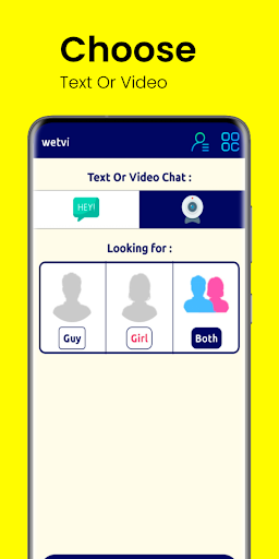 meetblis - Random Video Call Screen 3