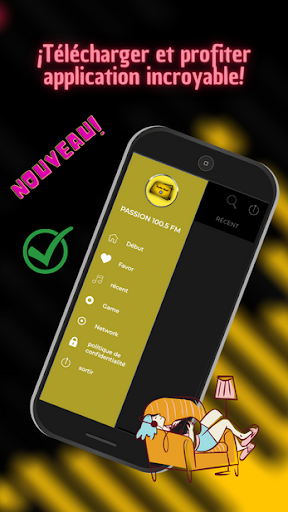 Android application Passion Fm Cfin 100.5 CA screenshort