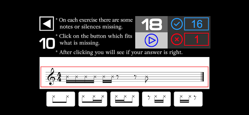 Ear Training Rhythm PRO Screen 3