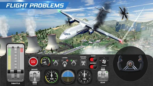 Location simulateur de vol dynamique et simulation de vol