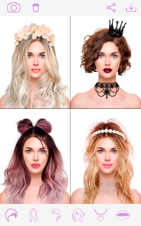 Virtual Hair Style Changer - New - (Android)