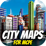 Cover Image of Baixar Mapas da cidade para MCPE. Mapa da cidade moderna.  APK