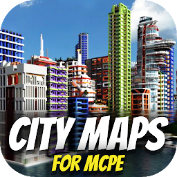 「City maps for MCPE. Modern cit」圖示圖片