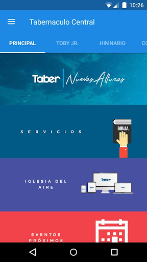 Android application TaberGO screenshort
