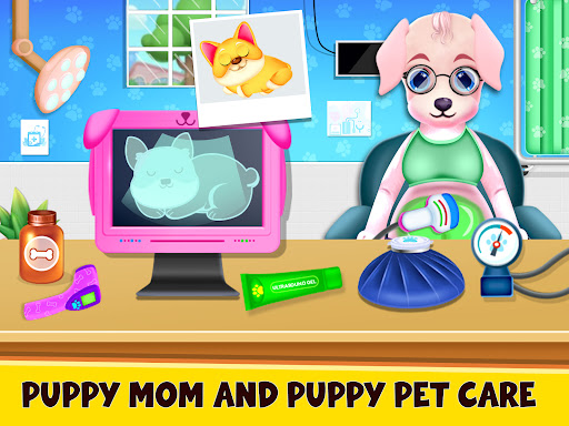 Android application Cute Pets Puppy Mom Babyshower screenshort