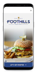 Foothills Food + Meat Menu