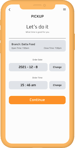 Datta Food Admin Screen 2