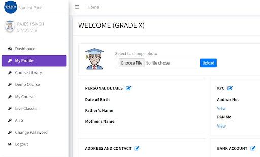 elearn Screen 2