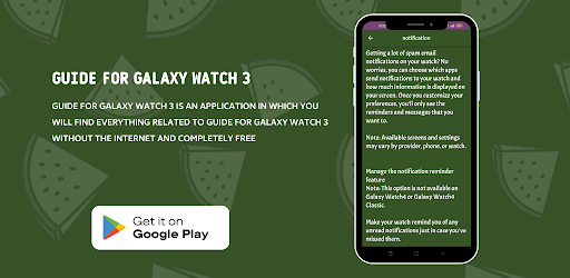 Galaxy Watch 3 Guide Screen 3