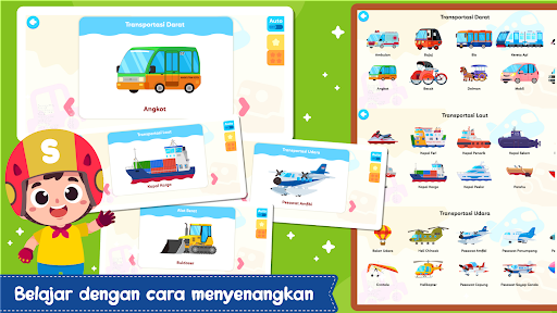 Belajar Transportasi + Suara Screen 3