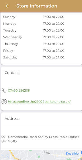 The 29029 Parkstone Screen 3