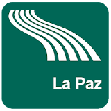 La Paz Map offline icon