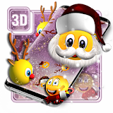 3D Christmus Emoji Theme icon