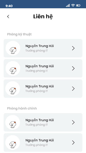 Fpoly HCM Services Screen 2