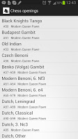 screenshot of Chess Openings