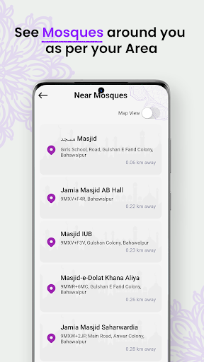 Muslim Guider (Beta) Screen 2