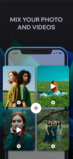 Screenshot of Collage video maker & photo