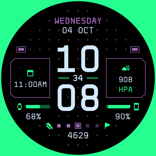 TKS 22 Dotrix Watch Face Header - AppWisp.com