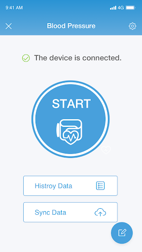 Screenshot of iHealth MyVitals