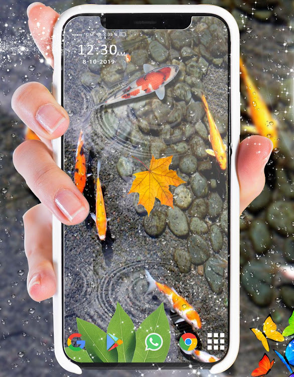 3D Koi Fish Live Wallpaper HD by aimsoft - (Android Apps) — AppAgg