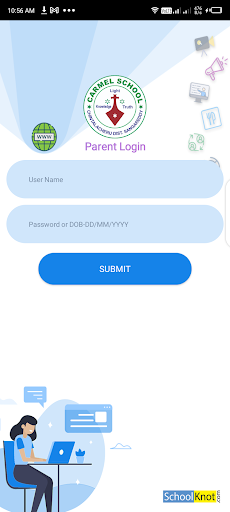 Carmel School Parent App Screen 2