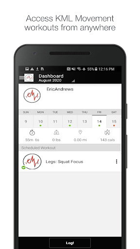 Android application KML Movement screenshort