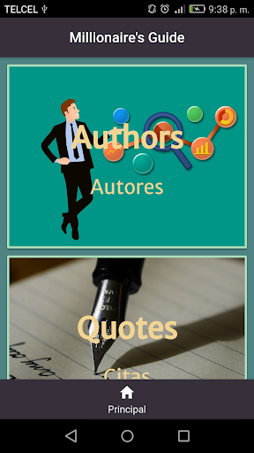 Android application Millionaire's guide screenshort