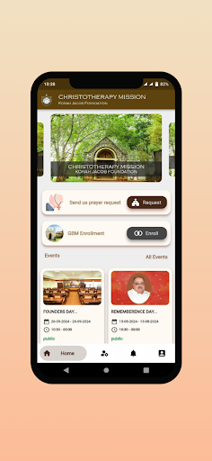 Android application Christotherapy Mission screenshort