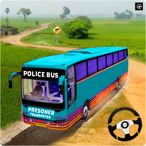 Police Bus Coach Drive Game 3D