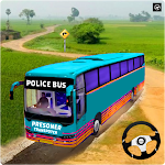 Cover Image of 下载 Police Bus Coach Drive Game 3D  APK