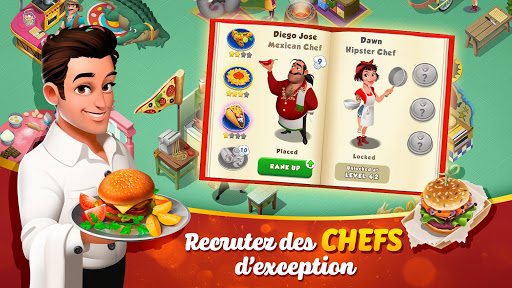 Code Triche Tasty Town 🍔🍟 Jeu de restaurant & cuisine 🍦🍰 APK MOD (Astuce) screenshots 5