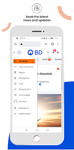 Android application BDHU screenshort