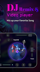 DJ Music Mixer & Video Player