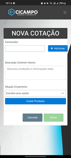 Cicampo Vendedores Screen 3