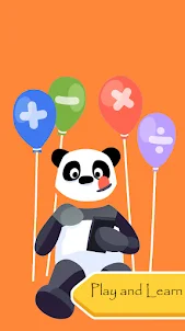 Panda - Math multiple game