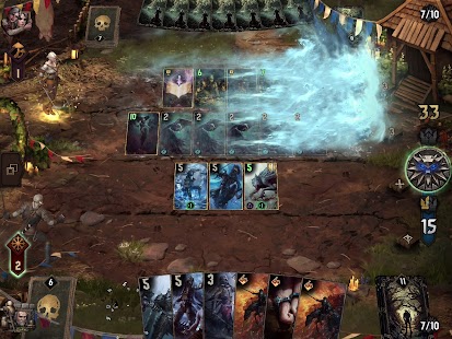 Capture d'écran du jeu de cartes GWENT : The Witcher