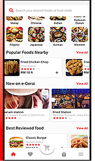 e-Gerai Screen 2
