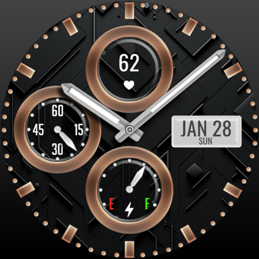 MJ125 Realistic Analog Watch