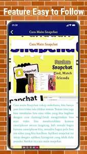 Match Main Snapchat - Guide