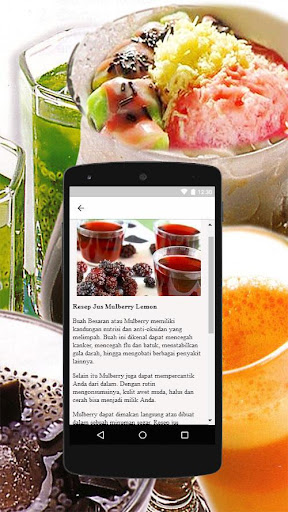 Resep Minuman Es Jus Segar