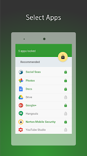 Norton App Lock Captura de pantalla